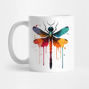 Colorful Dragonfly Mug